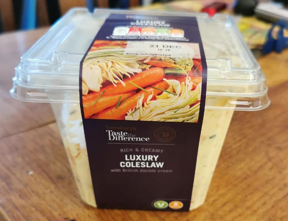 Luxury coleslaw