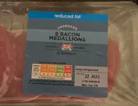 Unsmoked British Bacon Medallions