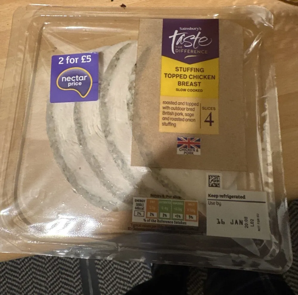 Chicken Breast Slices With Stuffing 135g