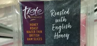 Honey roast wafer thin british ham slices
