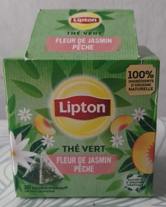 Thé vert fleur de Jasmin et pêche
