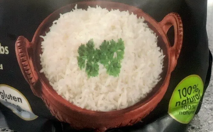 Premium white basmati rice