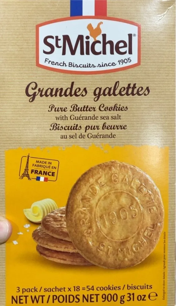 biscuits pur beurre au sel de guerande