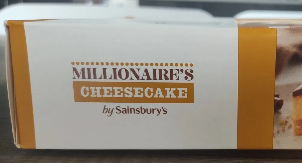 Millonaire's cheesecake