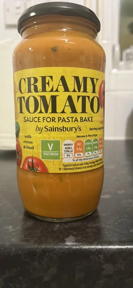 CREAMY TOMATO SAUCE FOR PASTA BAKE