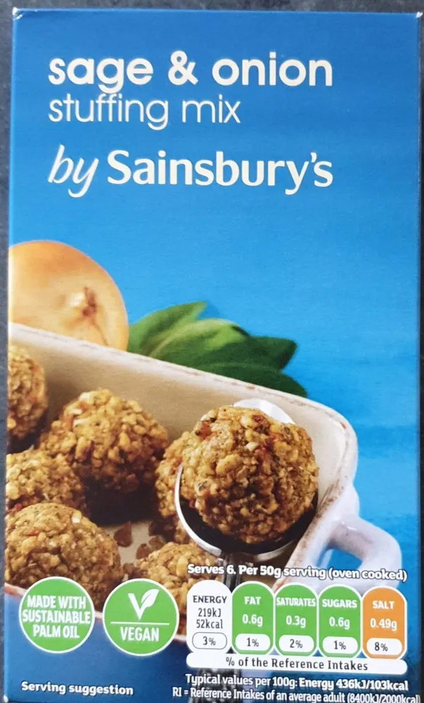sage & onion stuffing mix