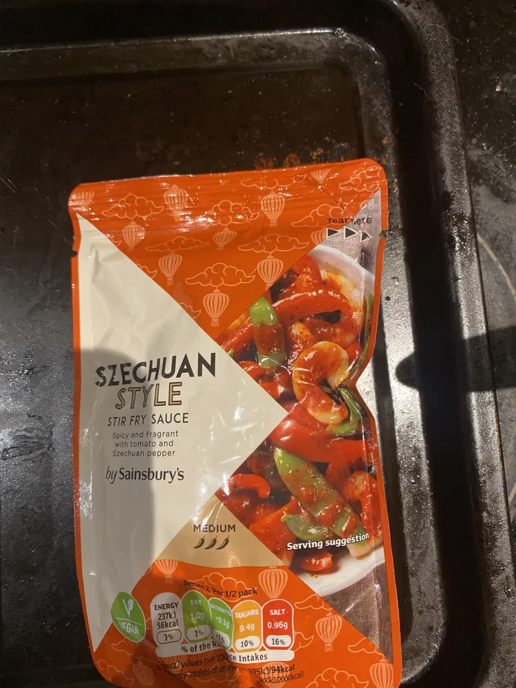 Szechuan Style Stir Fry Sauce