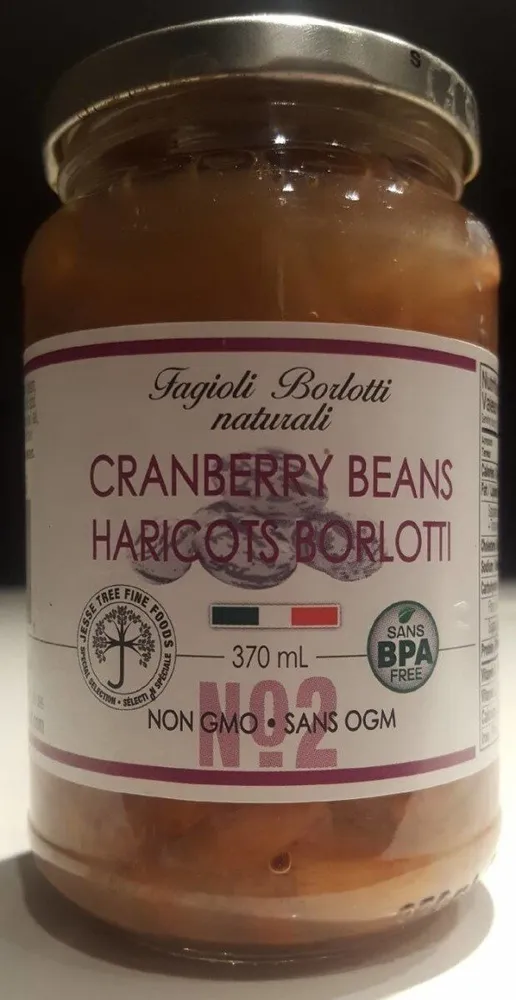 Cranberry beans Haricots Borlotti
