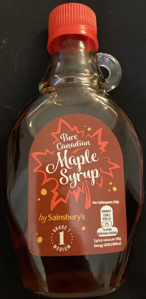 Pure Canadian Maple Syrup