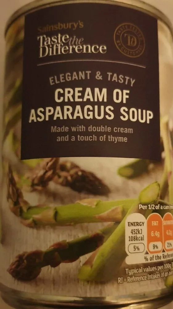 Cream of Asparagus soup