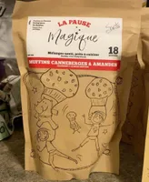 Melange santé muffins canneberges et amandes