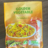 golden vegetable savoury rice