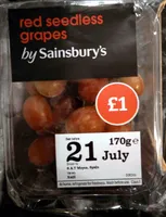 Red grapes
