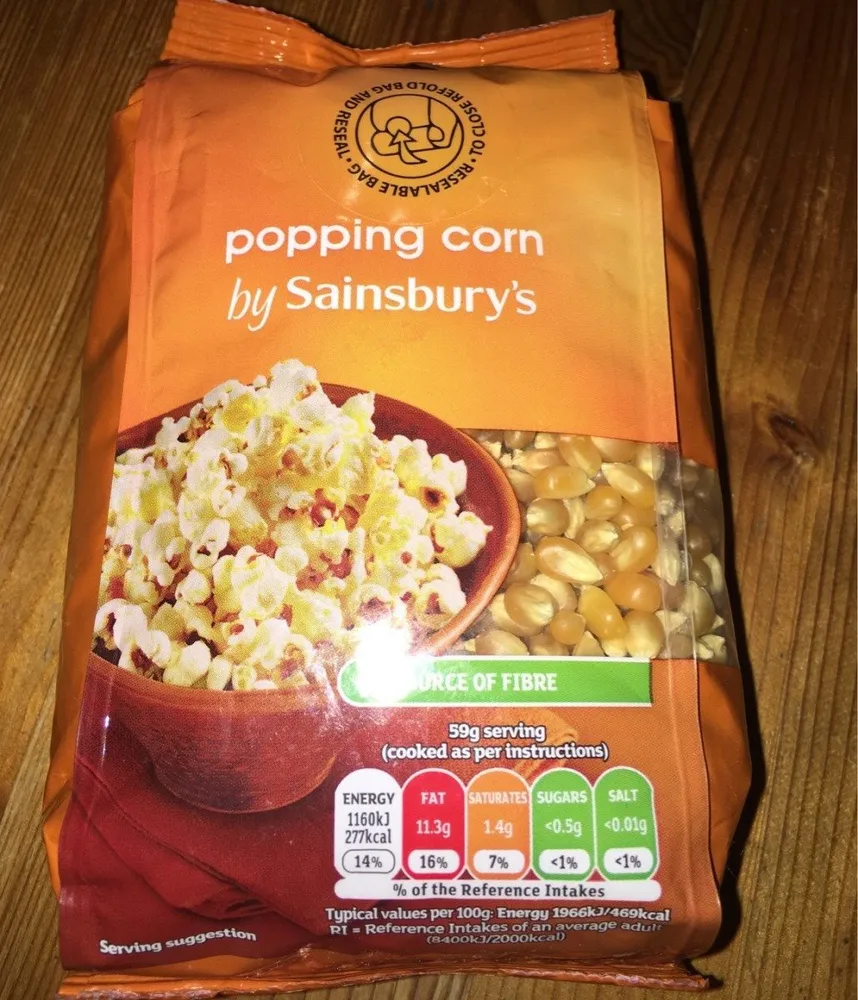 Popping corn