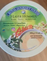 3 layer hummus