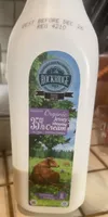 35% organic jersey whipping cream