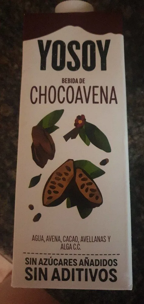 Bebida choco avena