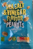 Sea salt and vinegar flabour peanuts