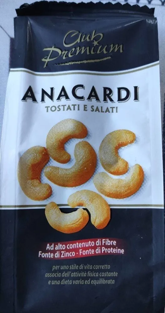 Bacardi tostati e salati