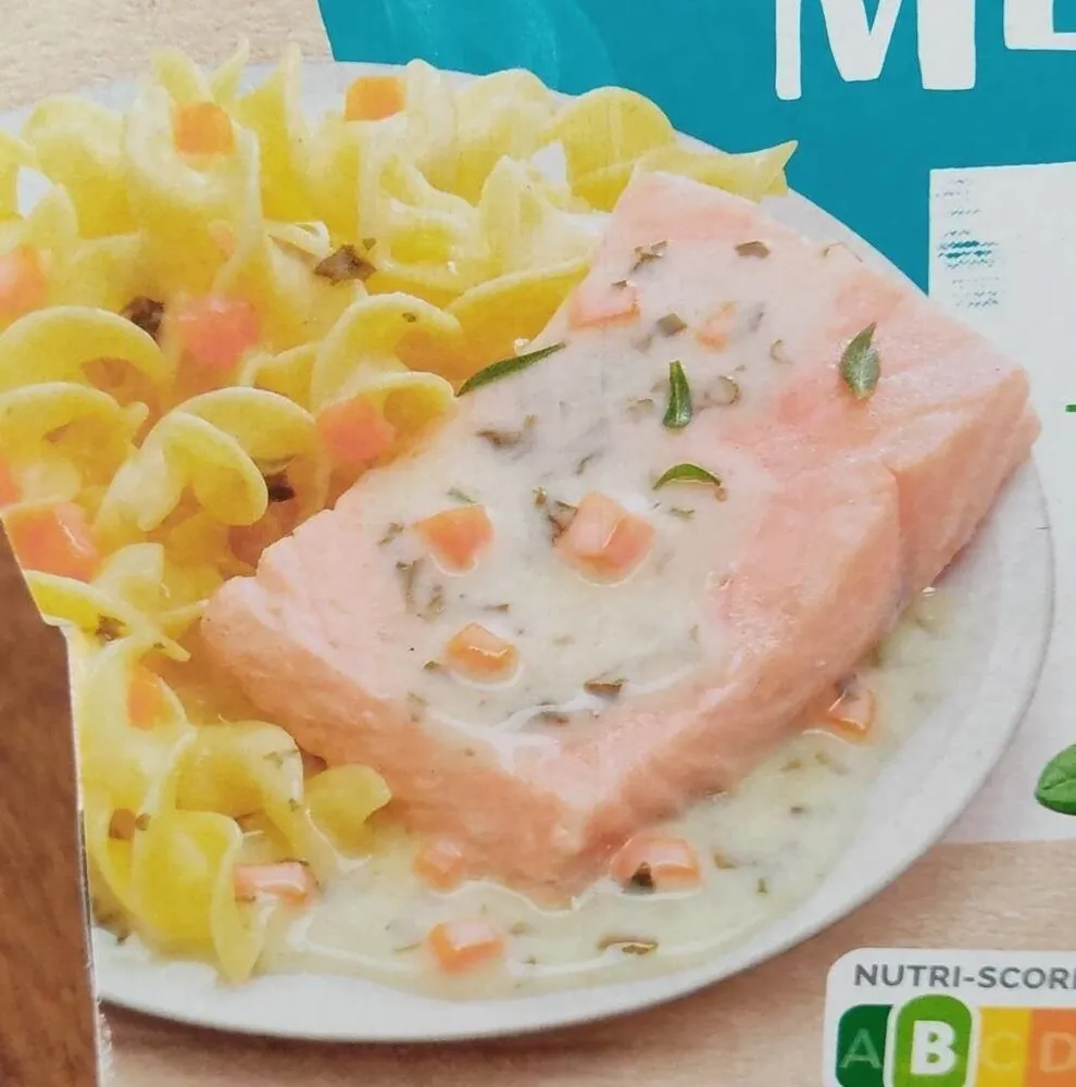 Saumon & tagliatelles sauce à l'oseille