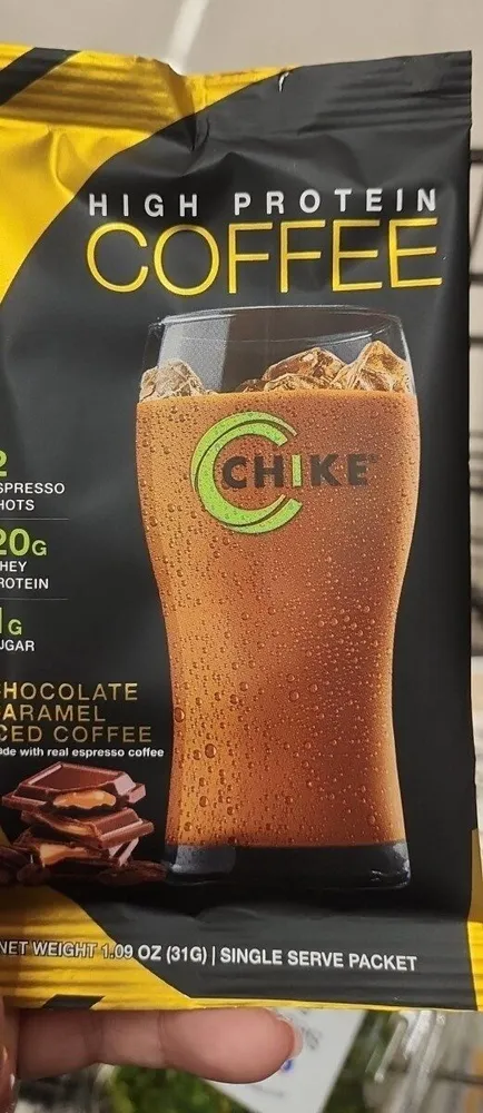 Protein Iced Coffee Chocolate Caramel