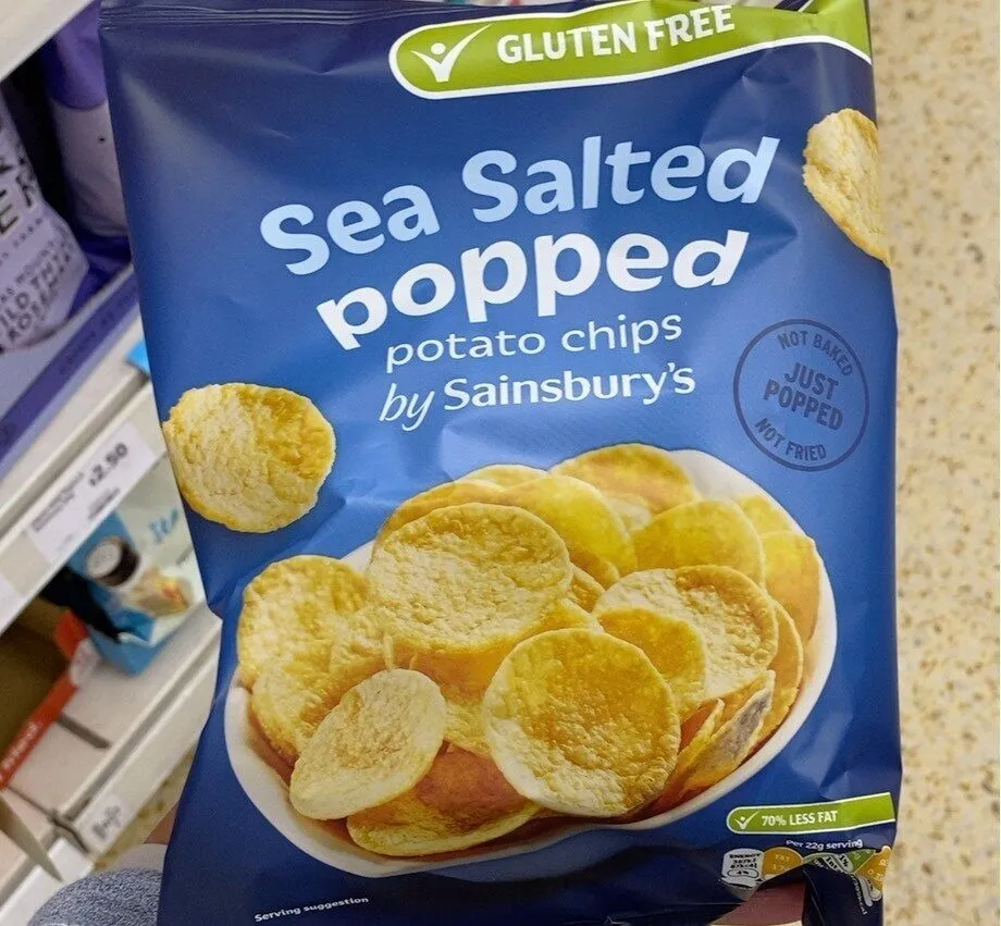 Sea salted popped