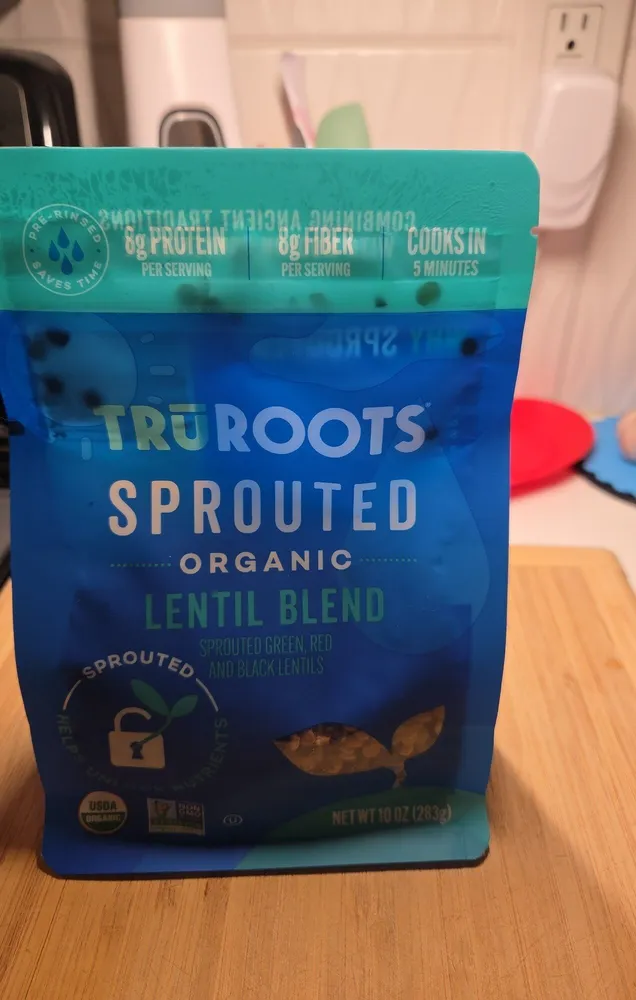 Sprouted Organic Lentil Blend