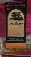 Trio de haricots germés