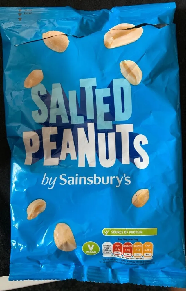 Salted peanuts