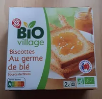 Biscottes au germe de blé