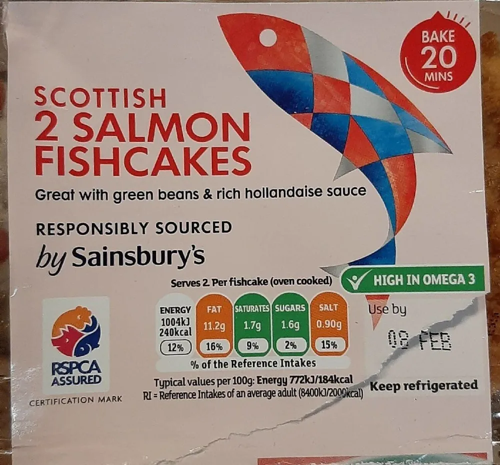 Scottish Salmon Fishcakes