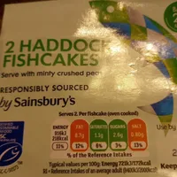 Haddock fishcakes