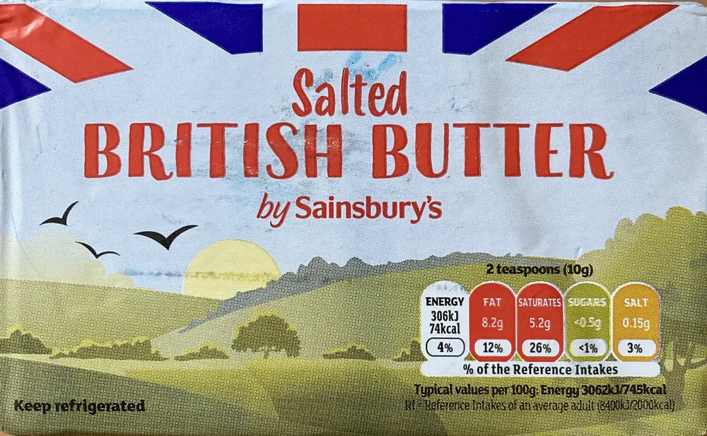 Salted British Butter