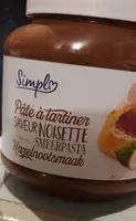 Pâte à tartiner saveur noisette