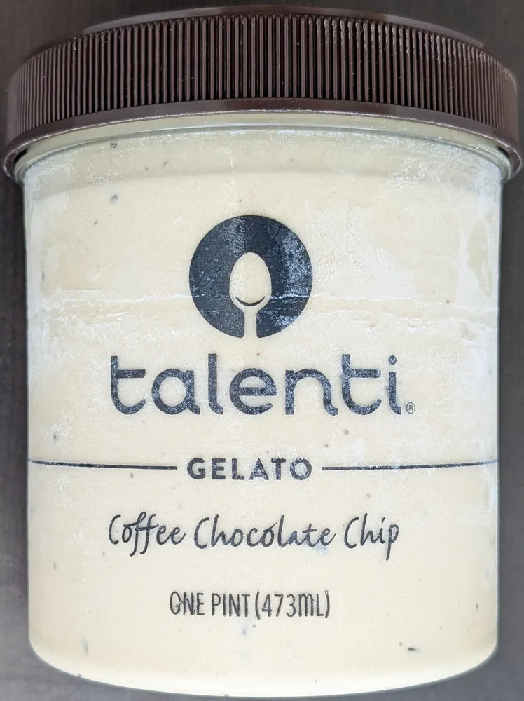 Gelato, Coffee Chocolate Chip