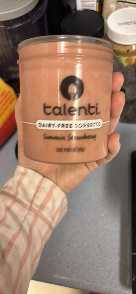 Summer Strawberry Dairy-Free Sorbetto