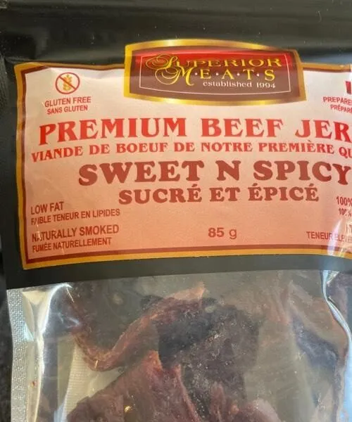 Sweet & Spicy Beef Jerky