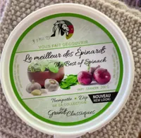 Trempette épinards