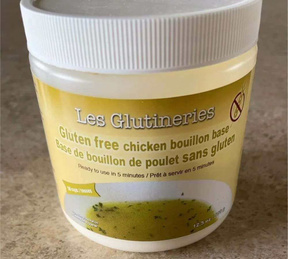 Base de bouillon de poulet sans gluten