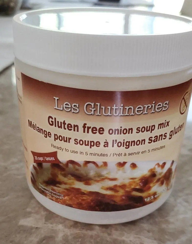 Mélange à soupe à l'oignon sans gluten