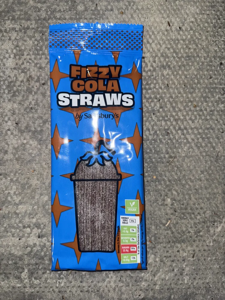 Fizzy Cola Straws