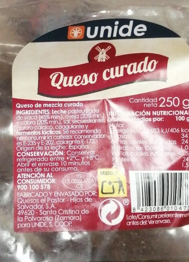 Queso curado