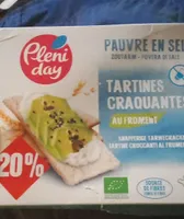Tartines craquantes au froment