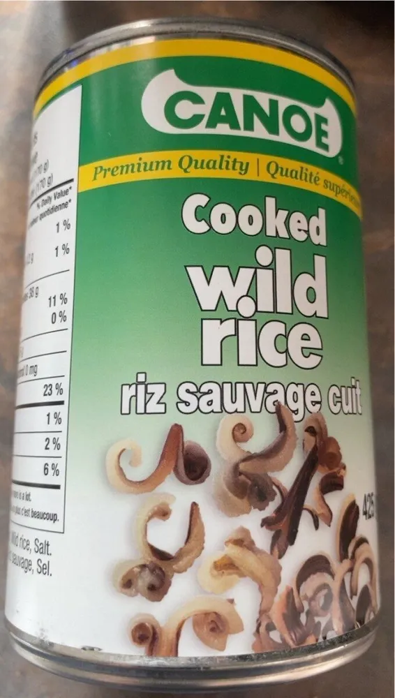 Cooked wild rice