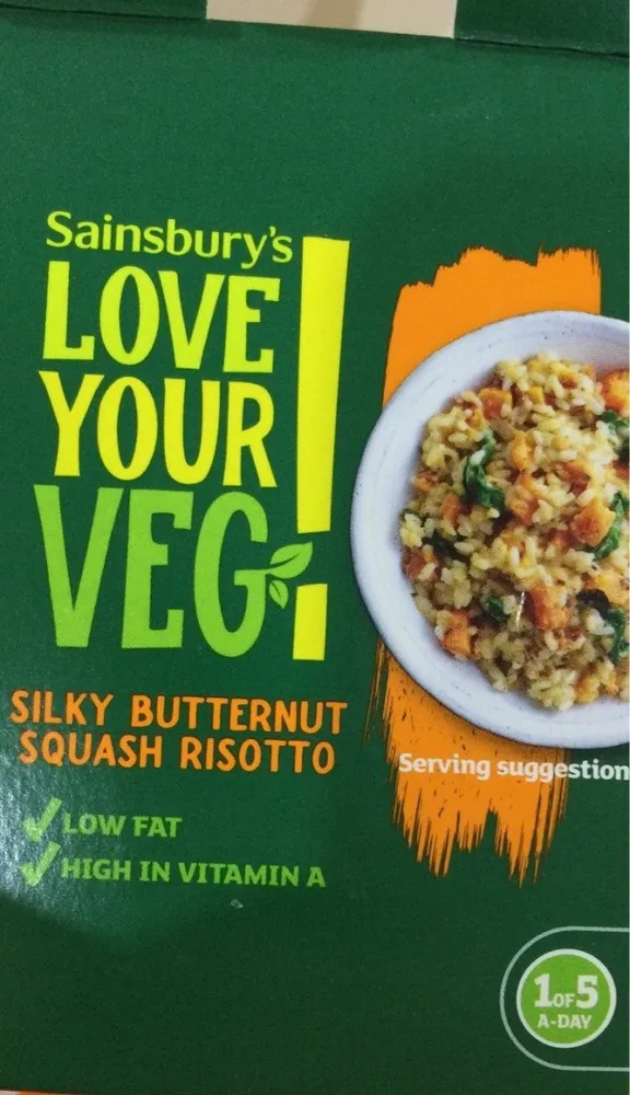 Silky butternut squash risotto