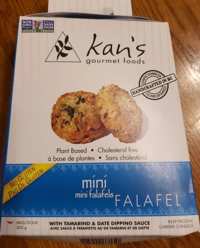 Mini Lentil Falafel With Tamarind Chutney