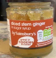 Diced Stem Ginger in Sugar Syrup