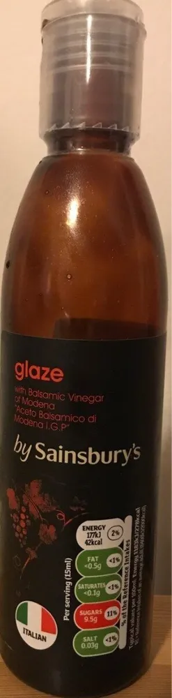 glaze with balsamic vinegar of Modena