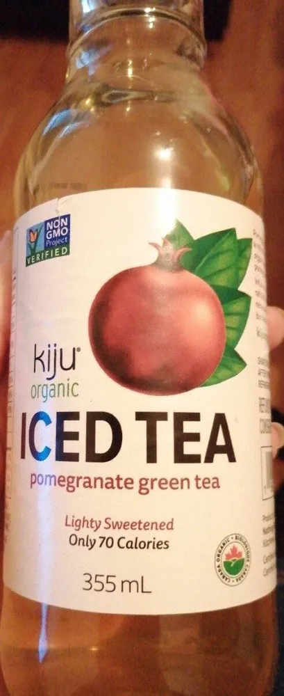 Organic Pomegranate Green Tea Iced Tea
