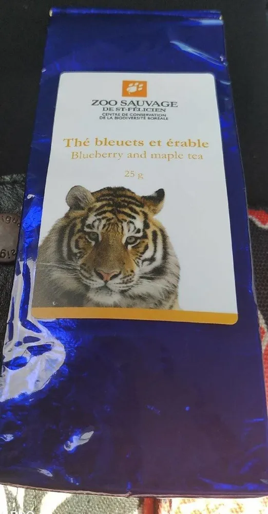 Thé bleuets et érable